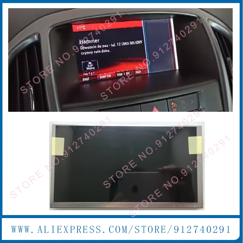 

Original GM 42353388 95247248 22948022 7inch LCD Display Screen For Op el Navigation 650 Car Navigation LCD Monitor
