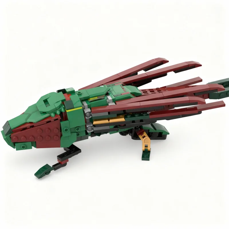 321pcs MOC Creator Creator 3-in-1 - Ornithopter Model Toys Building Blocks Architecture Christmas Gift Collection Creative Art