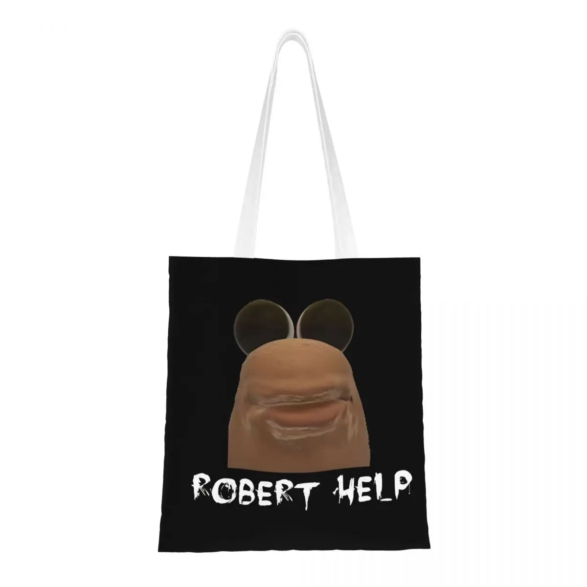 

Women Men Marcus The Worm Robert Help 5861933095.6072 Tote Bags Large Capacity Shopping Bag for Girl Handbags