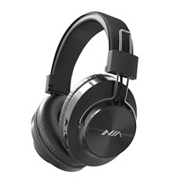 NIA S4000 Foldable Over Ear Music Headset Wireless Bluetooth Headphones with Mic Stereo Music Earphone 3.5mm AUX IN FM Radio