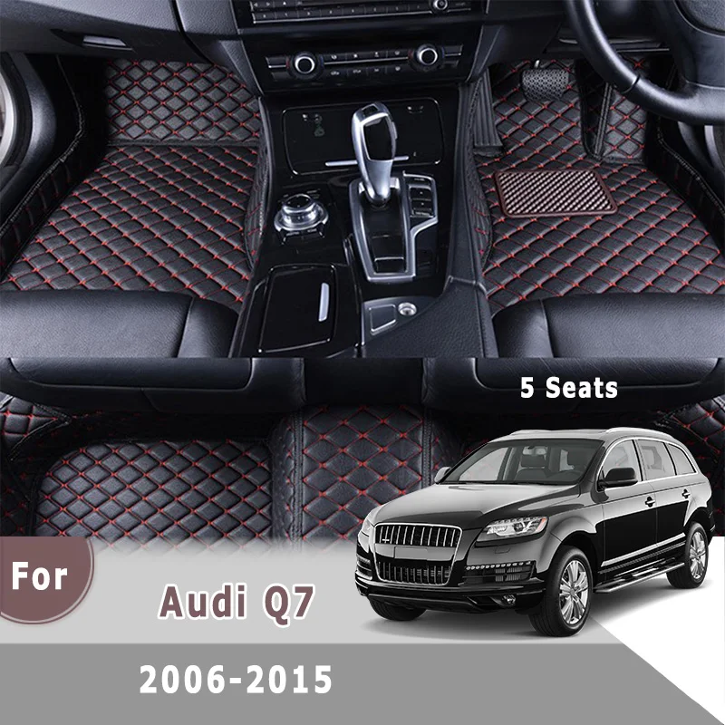 Carpets Accessories Right Hand Drive Car Floor Mats For Audi Q7 4L (5 Seats) 2006 2007 2008 2009 2010 2011 2012 2013 2014 2015