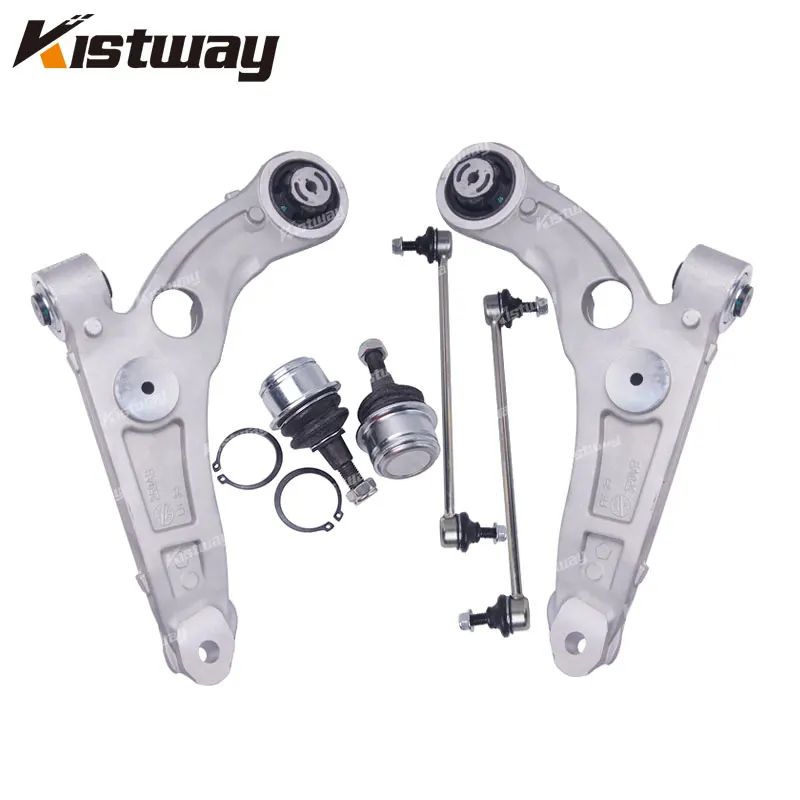 Zestaw 6 przednich dolnych wahaczy do Jeep Cherokee KL 2013-2018 do CHRYSLER 200 2WD 4WD 04668993 AE 04668994 AD 68224731 AB