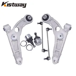 6PCS Front Lower Control Arm Kit For Jeep Cherokee KL 2013- 2018 For CHRYSLER 200 2WD 4WD 04668993AE 04668994AD 68224731AB