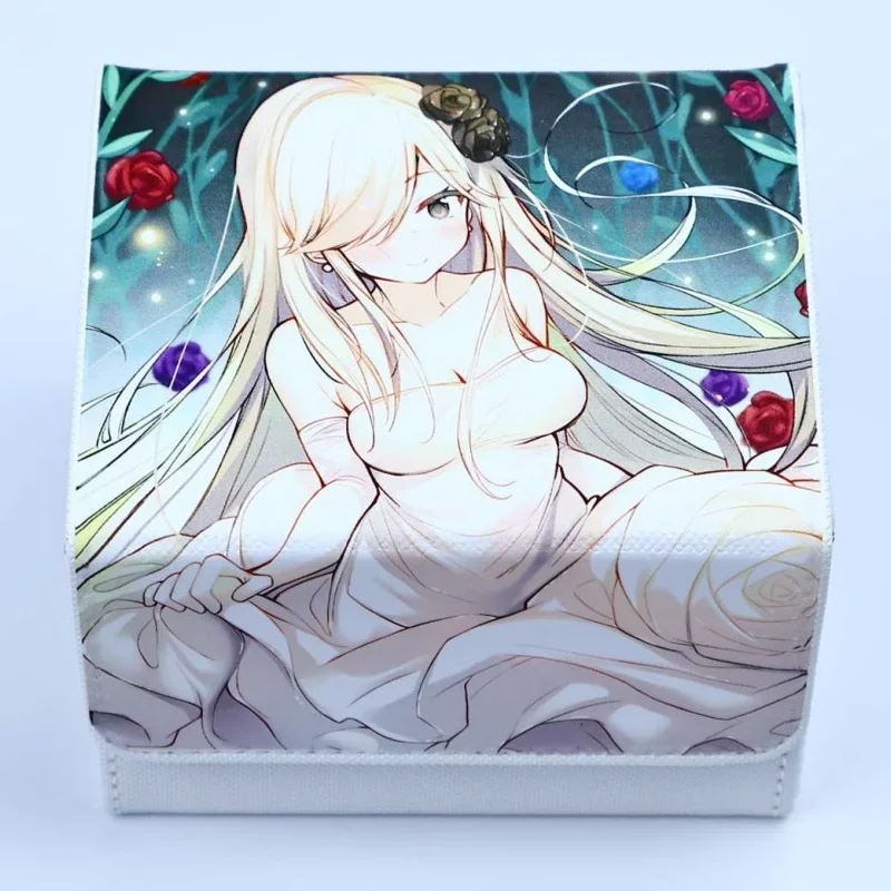 يو غي أوه! حافظة بطاقات حديقة روز مايدن Tcg لتقوم بها بنفسك عالية الجودة جلدية عمل دمى أشكال أنيمي لعبة جمع صندوق تخزين الهدايا