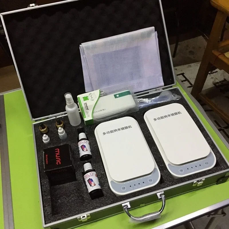 Fully automatic multi-functional liquid film anti-smash mobile phone plating screen guard water Ling