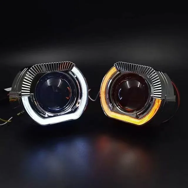 Direct sales from the source manufacturer 3.02.5-inch square angel eye integrated lens sports LED aperture lens hood