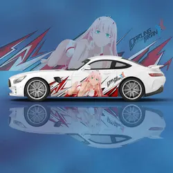 Anime Darling in the FranXX Car Wrap Protect Stickers Car Decal Creative Sticker Car Appearance Modification Decorative Sticker