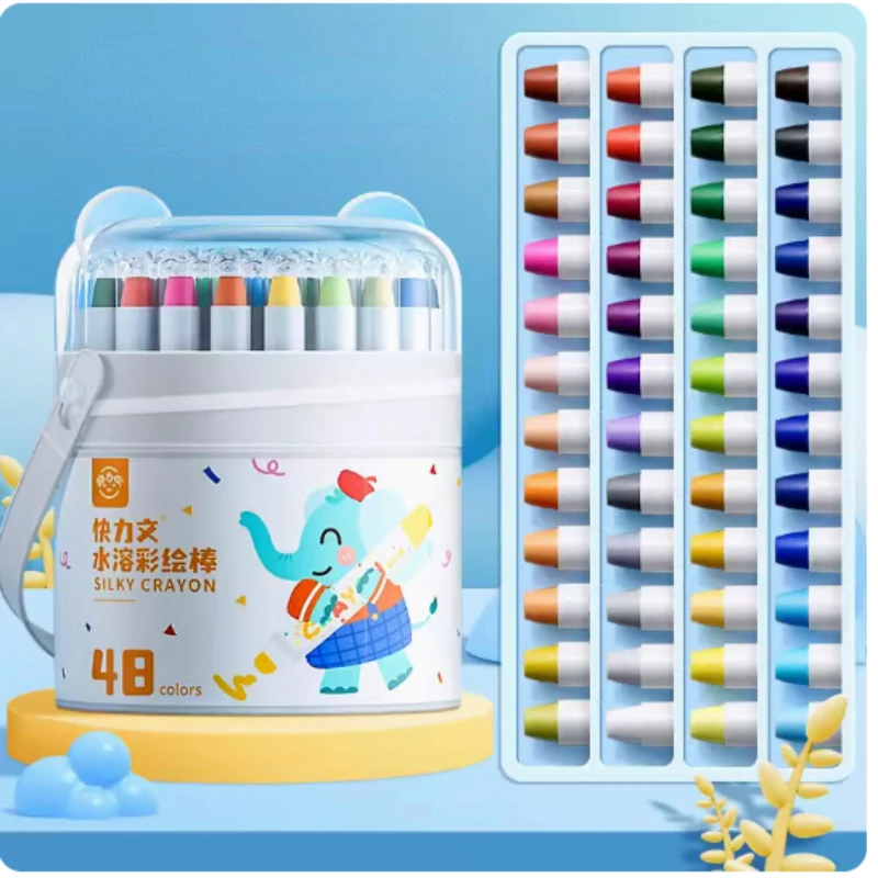 

Нетоксичные карандаши для рисования маслом, 48 цветов