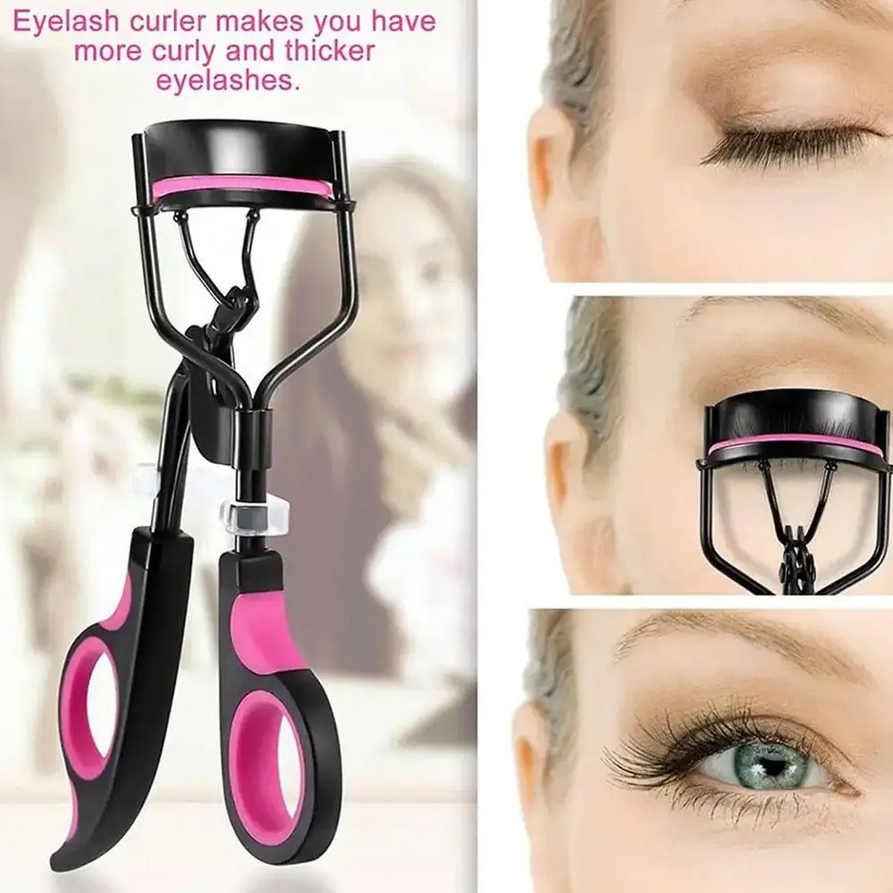 

Eyelash Curler Women Professional Eyelashes Curling Tools Shape Eye Clips Long Makeup Tweezers Beauty Lasting All Fits Eyes N9U7