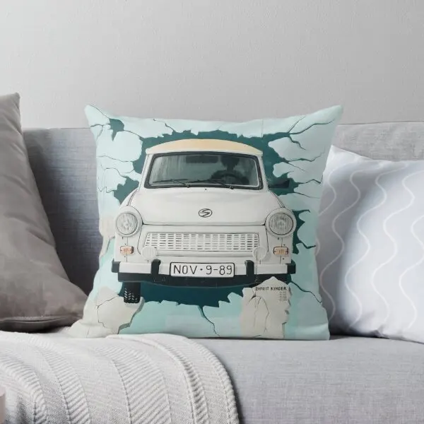 Trabant  Printing Throw Pillow Cover Case Sofa Comfort Square Fashion Waist Home Fashion Bed Pillows not include One Side