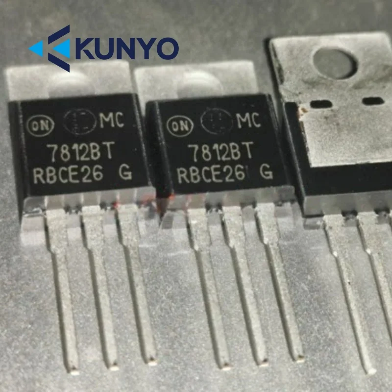 (5piece) MC7812BT MC7812BTG TO-220AB brand new original authentic