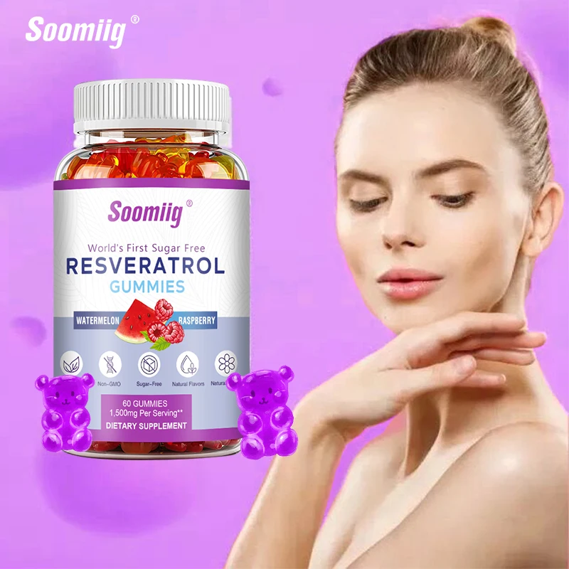 

Конфеты Soomiig Resveratrol — 1500 мг, антиоксидант, антивозрастной, сияние кожи, сердце, сердечно-сосудистый, иммунитет, метаболизм