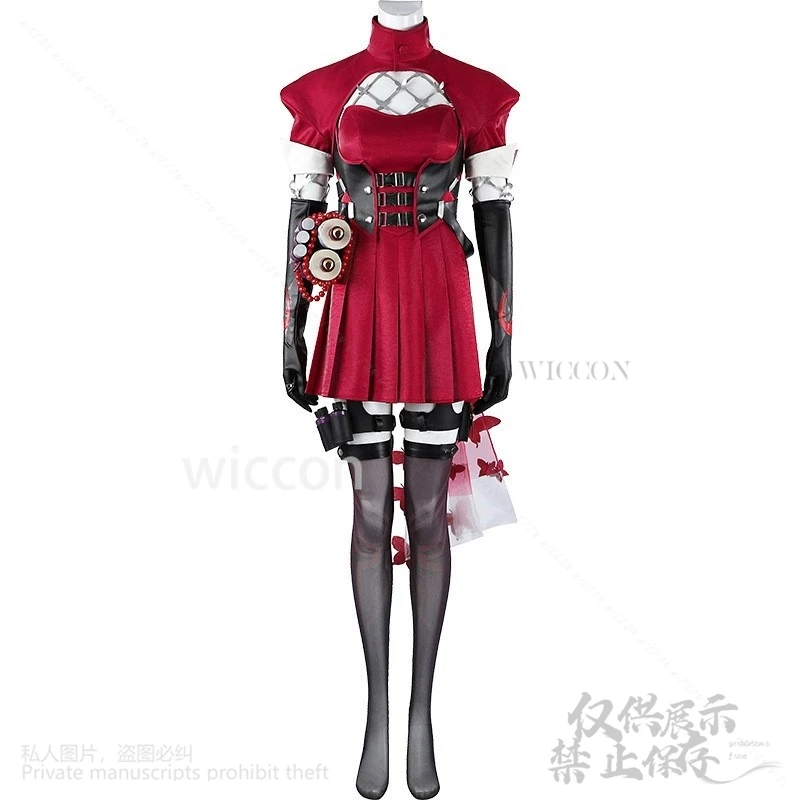 أنيمي لعبة المنافسين أنيمي Psylocke Betsy Braddock زي فستان جديد الدعاوى الحمراء قبعة الدعائم الباروكات لجميع القديسين عيد الميلاد مخصص