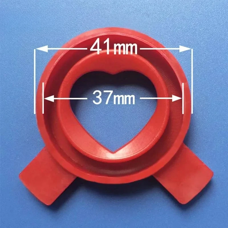 New Style Inner Diameter 37mm Ice Cream Machine Spare Parts Magic Head Outlet Flower Nozzle Shape Cap