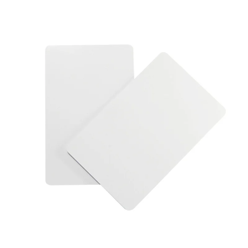 100pcs a lot Inkjet Printable Nfc Blank PVC ID Cards Ntag213/Ntag215/Ntag216 Rewritable White PVC Rfid Nfc business Card Custom