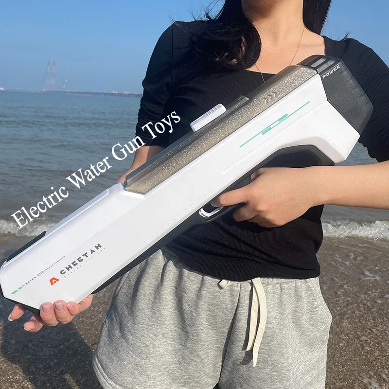 Automatically Water High Pressure Electric Water Gun Toys for Kids Summer Outdoor Pool Fight Games Children Water Toys Gift