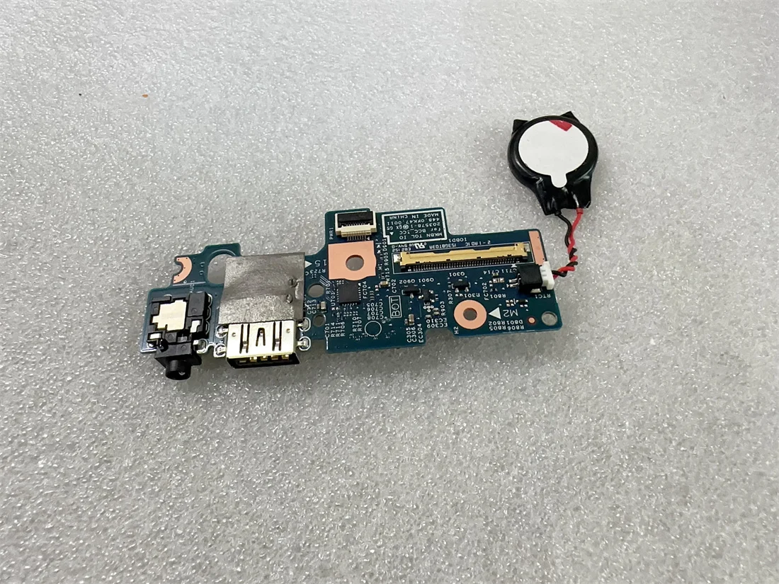 06HJJ6 FOR Dell Inspiron 5501 5502 5401 5402 5505 5508 5509 5409 5408 SD Card Reader Audio USB Board 203578-1