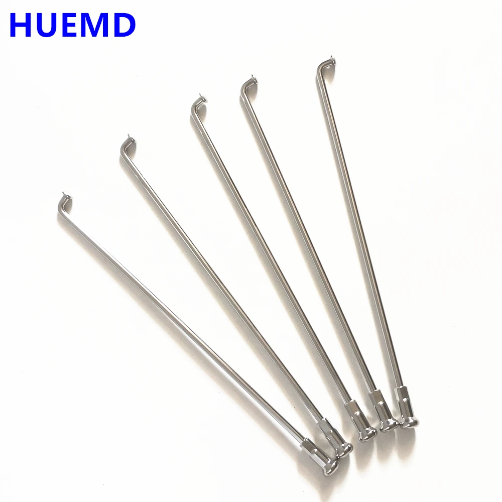 36pcs 9G Off-Road Motorcycle/E-Bike Spokes Diameter 3.5mm*160-305mm J Bend Motor Bike  Stainless Steel Spoke Modified Accessorie