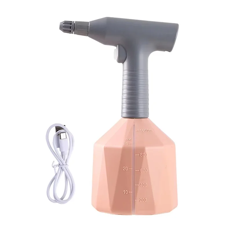 

ABKY-1L Electric Sprayer USB Rechargeable Handheld Pressure Sprayer Tool 360°Adjustable Nozzle For Agricultural Irrigation