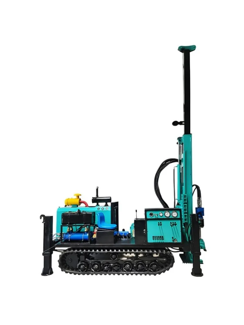 Full Hydraulic Core Drilling Rig 190m Depth Small Portable Geological Prospecting Soil Sample Drill Machine
