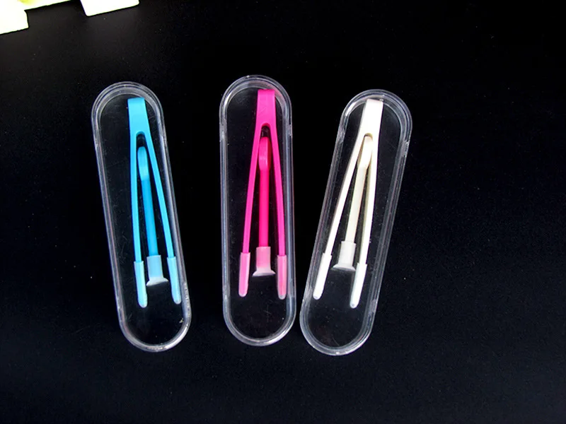 1Set Multicolor Contact Lens Inserter Remover Contact Lenses Tweezers And Suction Stick For Special Clamps Tool Travel Portable