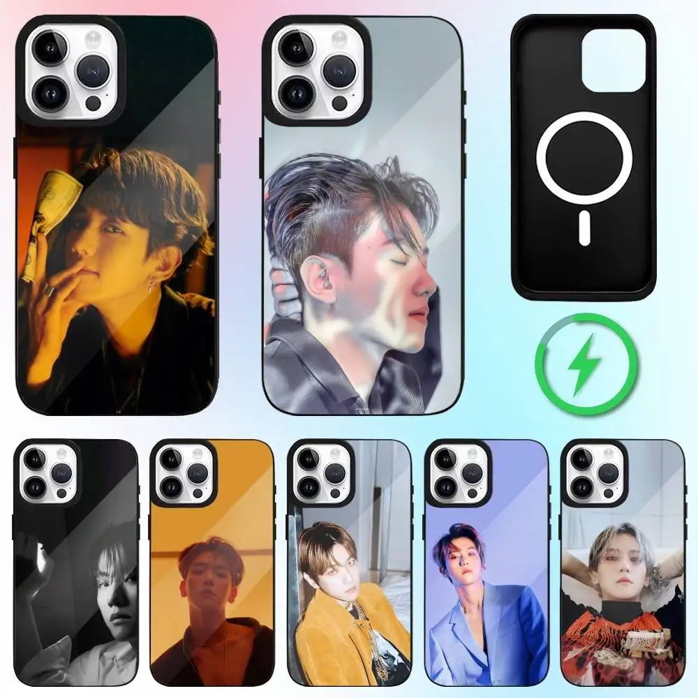 New Phone Case B-BaekH-Hyun  For iPhone17,16,15,14,13,12,11 Plus,Pro Max Magnetic For Magsafe Wireless Charging