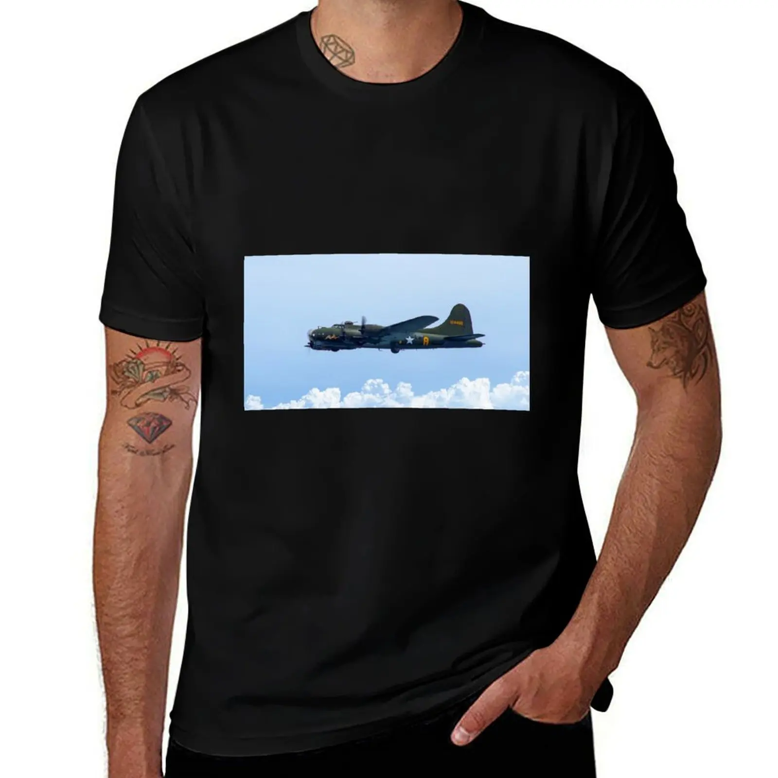 Memphis Belle' T-Shirt Plus Size All Match Tee Shirt