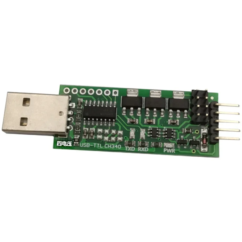 Ch340 Chip Usb to TTL Module Comes with High Current Four Voltage with Self-recovery Protection