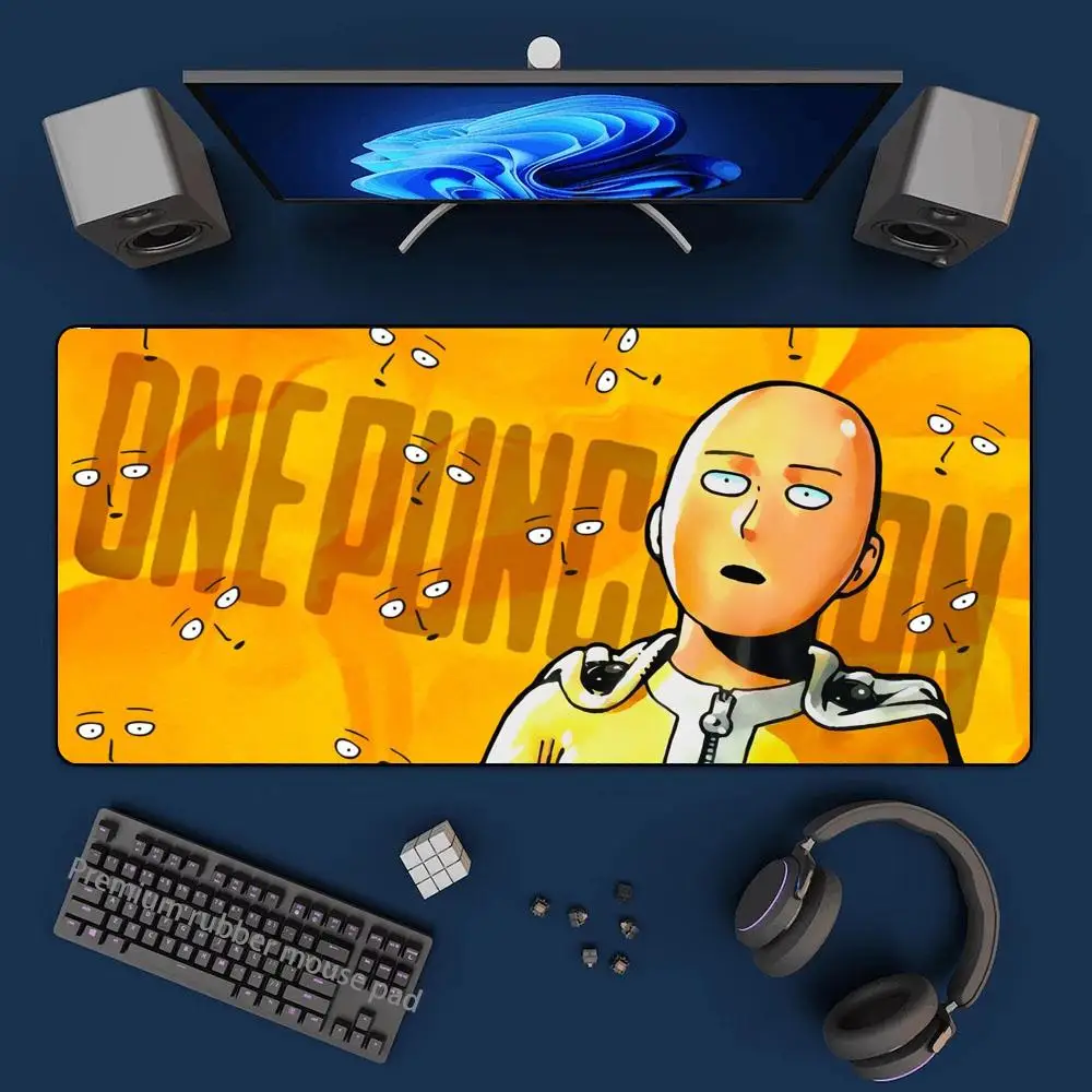 

One Punch Man Esports Mousepad Large Gaming Accessory Mouse Pad LockEdge Thickened Computer Rubber Keyboard Table Desk Mat