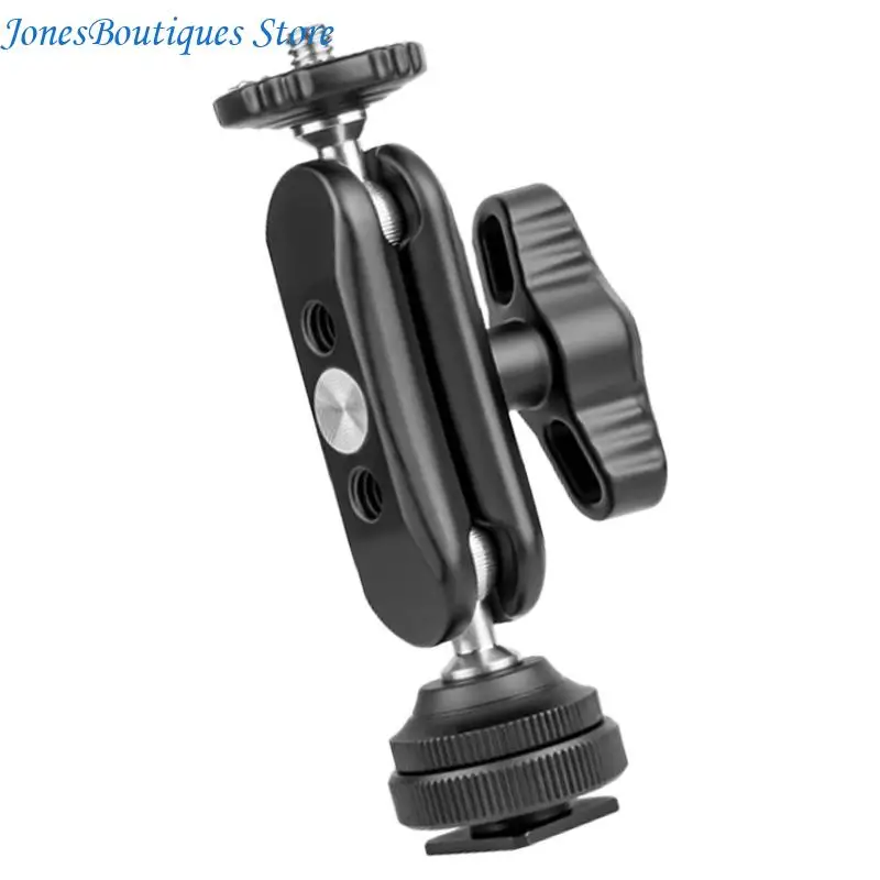 Solid Aluminum Camera Holder Arm for Enhances Photographic Flexibility W8KE