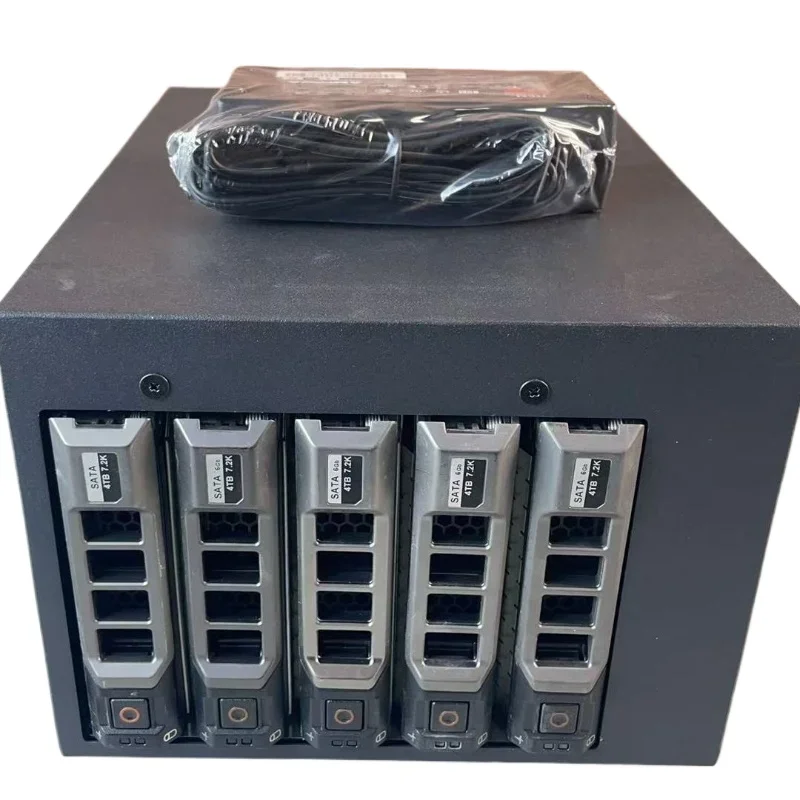 Nas five-disk hard disk cabinet, support riad, support hot swap, synchronization, support win mac