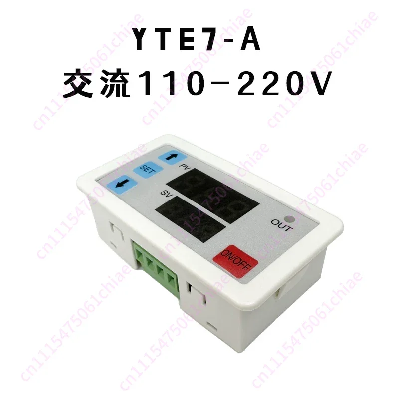 Delay Time Relay, Module Infinite Loop, Dual Digital Display, Multi-function, Embedded Timer 12v24v220v