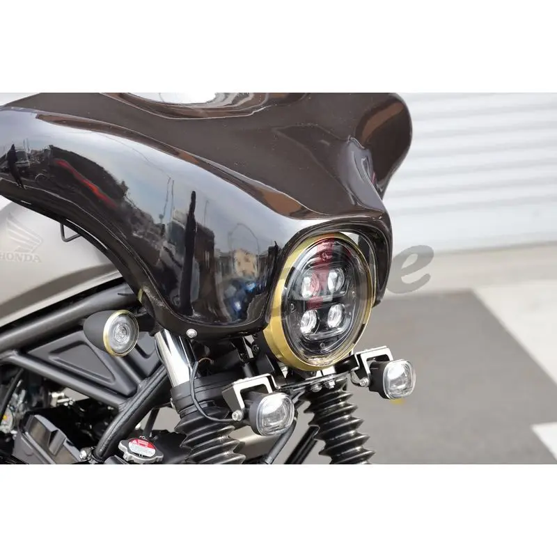 

Parts for CM300/500 KIJIMA Wide Windshield Fairing Kit, Harley-style modified parts