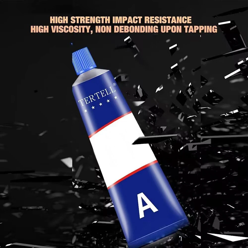 Metal Repair Glue Casting AB Glue High Strength Adhesive for Cast Iron Heat Resistant Cold Weld Industrial Repair Agent