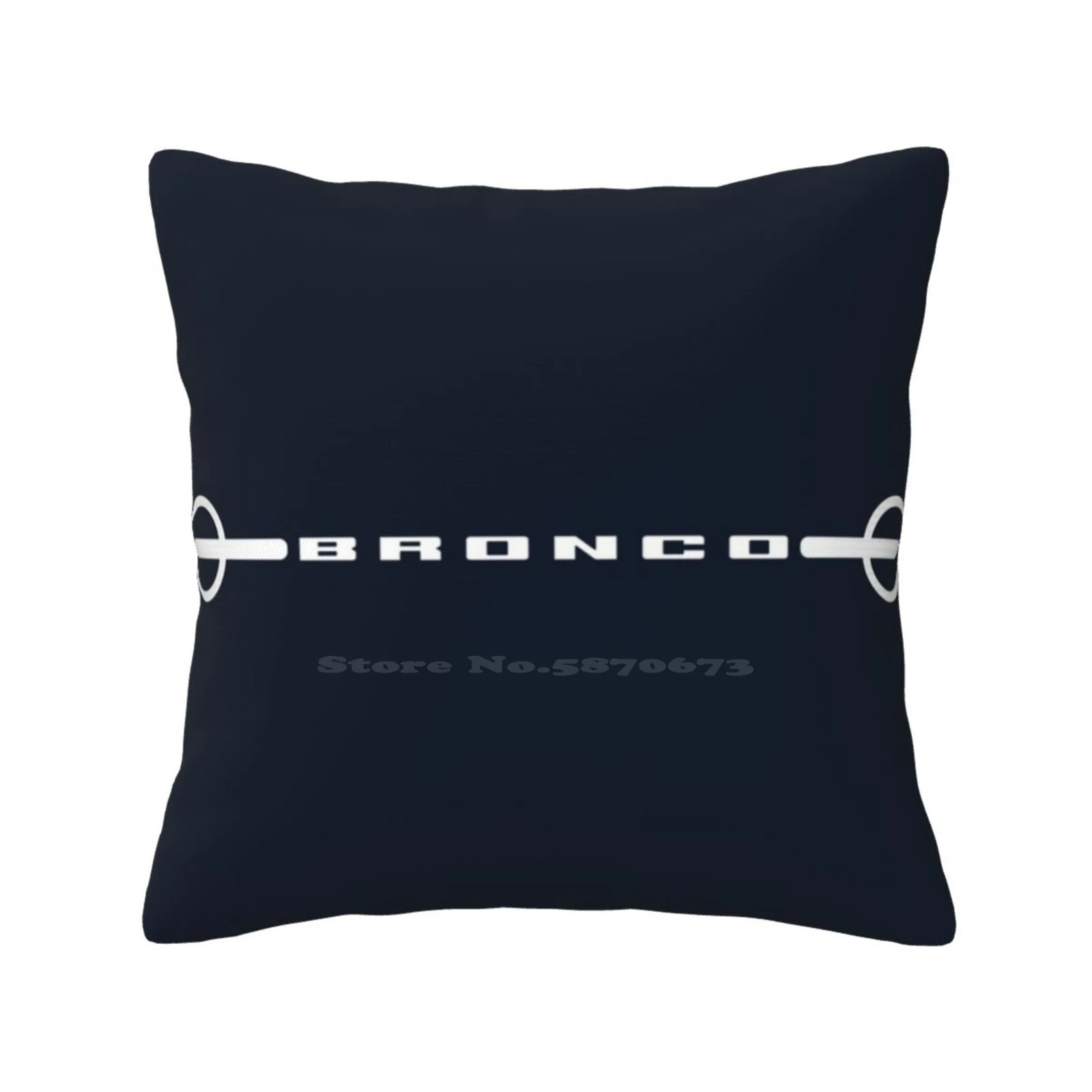 Bronco Pillows Case Bedroom Home Decoration American Made Suv 4Wd 4X4 Moab Bronco Bronco Headlights Bronco 2021 Headlights 2021