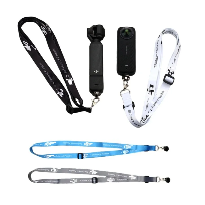 Adjustable Lanyard Belt Neck Strap for DJI OSMO Pocket 2 3/ OM 7 8 OSMO Mobile  Zhiyun Smooth Q Handheld Gimbal Accessories