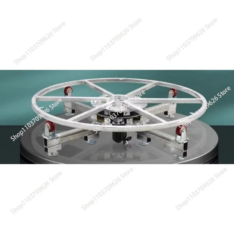 Electric turntable round display steel frame remote control speed regulation rotary table motor