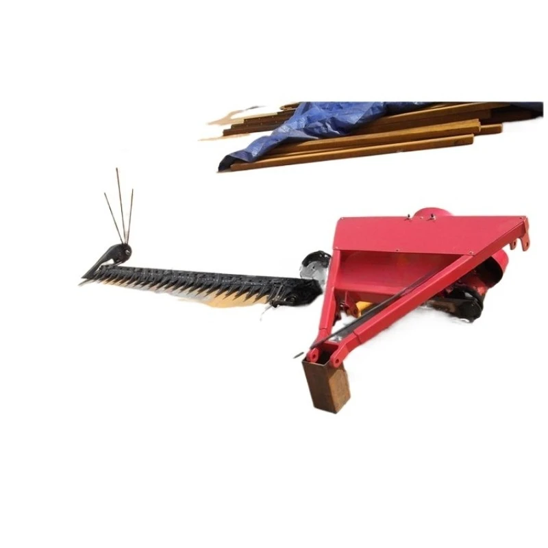 

Round tube reciprocating lawn mower, rear three-point suspended lawn mower