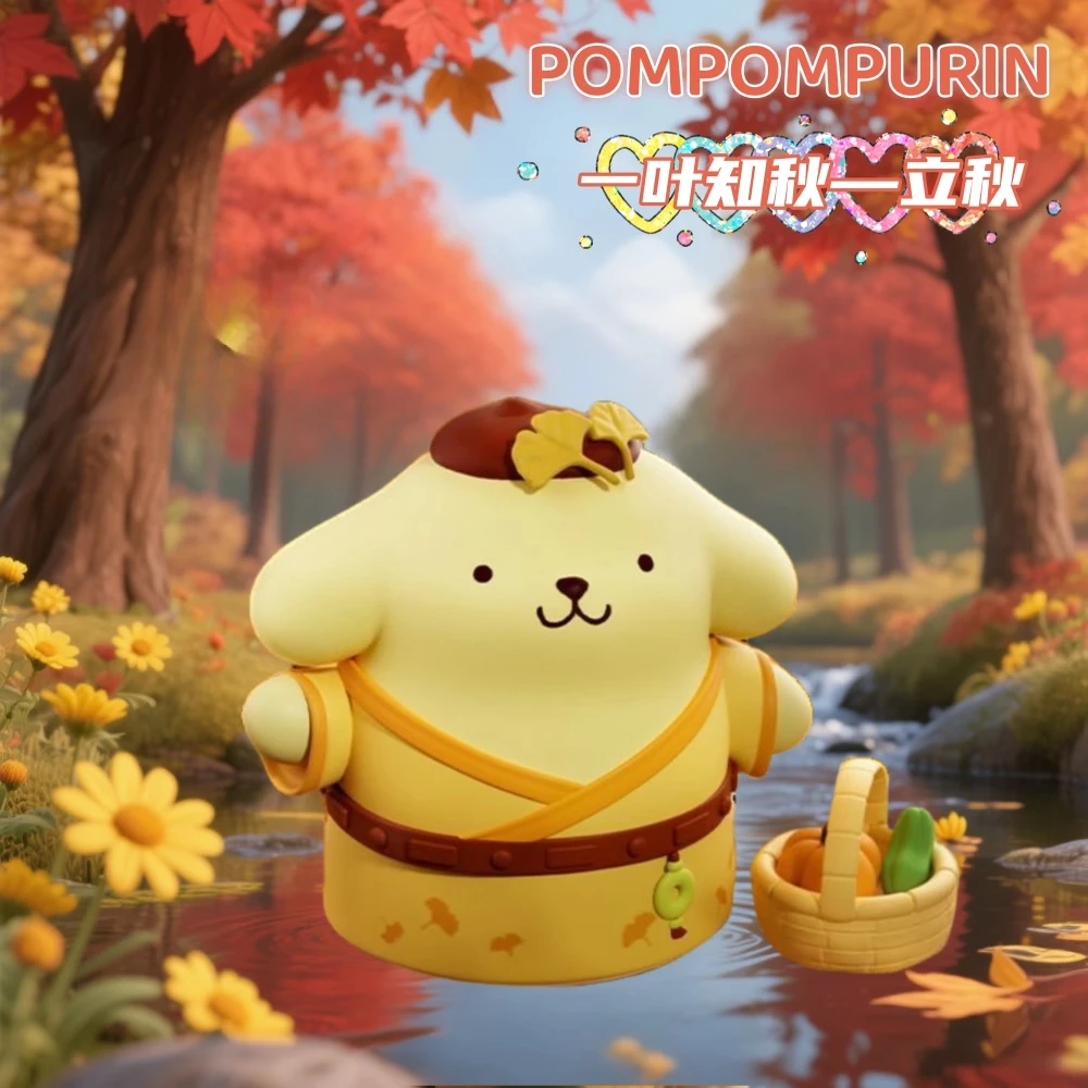 Sanrio Family Hello kitty Four Seasons Eight Festivals Series Blind Box Cute Doll Figure Desktop Ornament Gift Girl's heart