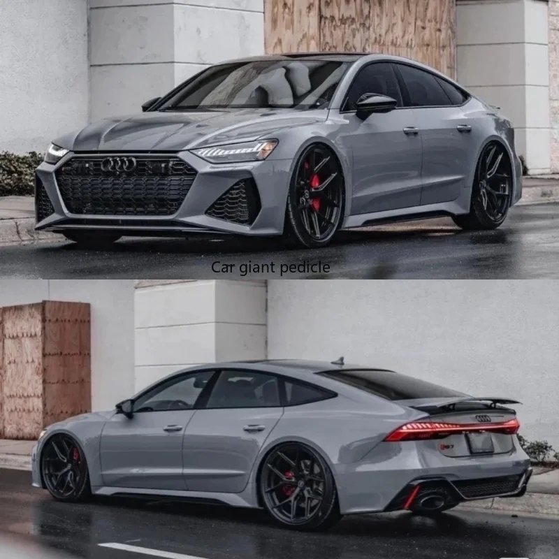 Highest quality Gloss Nardo Grey vinyl Wrap Film Car Wrap Film Non degumming Non fading quality Warranty 1.52M*17M roll