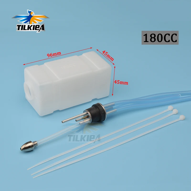 Rc Boat 180CC Plastic Fuel tank For Methanol Gasoline Boat O Boat