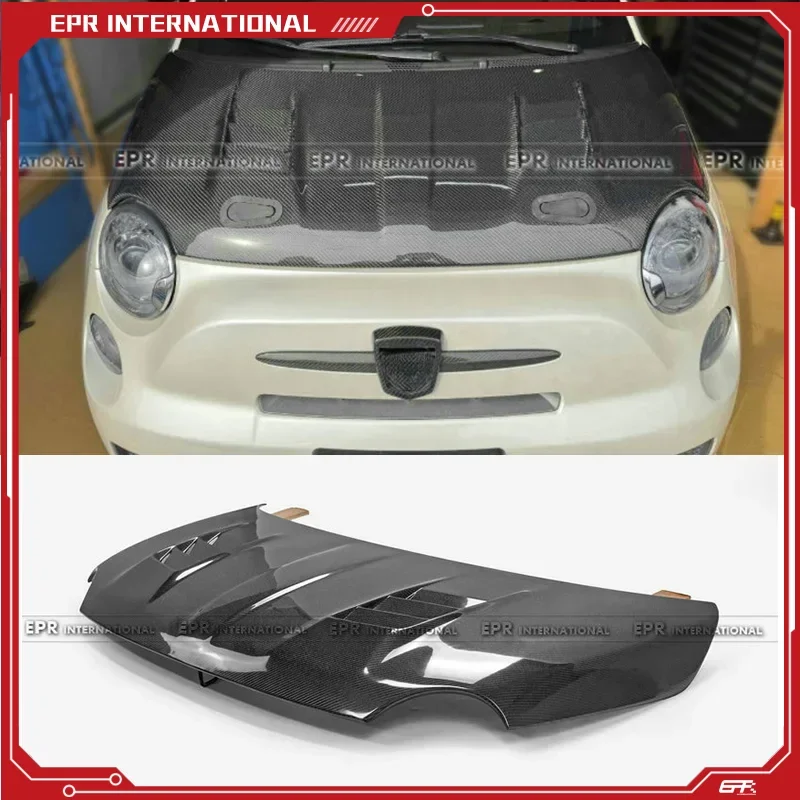 

Для Fiat 595 500 Abarth EPA тип вентилируемый капот-высококачественный внешний аксессуар для стайлинга