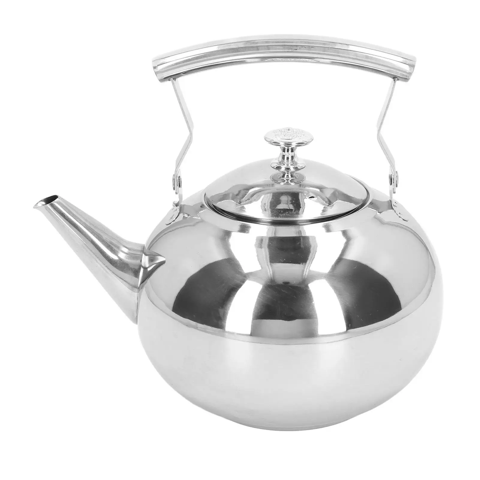 

Stainless Steel Teapot & Coffee Server - Easy to Clean, Heat Resistant, Large Capacity with Removable Filter for Restaurants