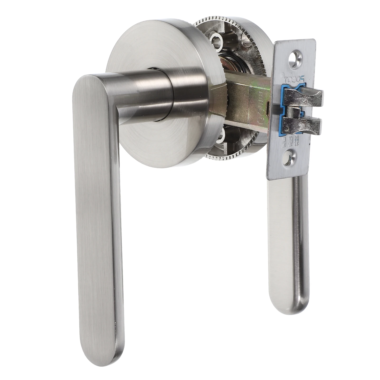 

Indoor les Silver Indoor Knob Zinc Alloy Passage Lock Bedroom Closet Lever Hardware Door H Door H