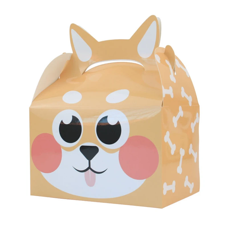 3/6 pezzi decorazioni di compleanno a tema animali da fattoria fornure scatole di bomboniere per feste in fattoria scatole di dolcetti felici scatole di caramelle confezione regalo  15