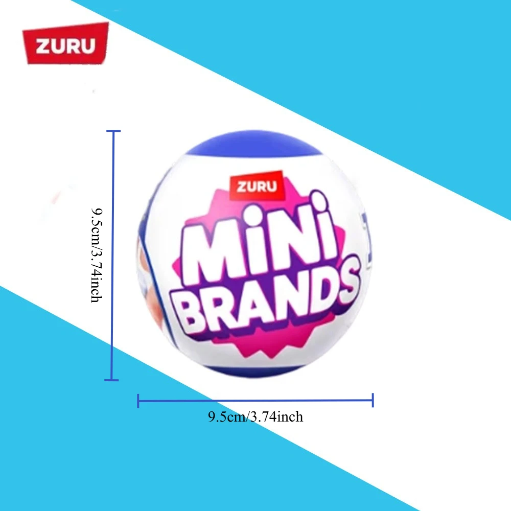 ZURU Mini Brands Home Series 1 Ball Surprise Furniture Blind Box  Toys for Girls Surprise Box Genuine Kids Gift Capsule