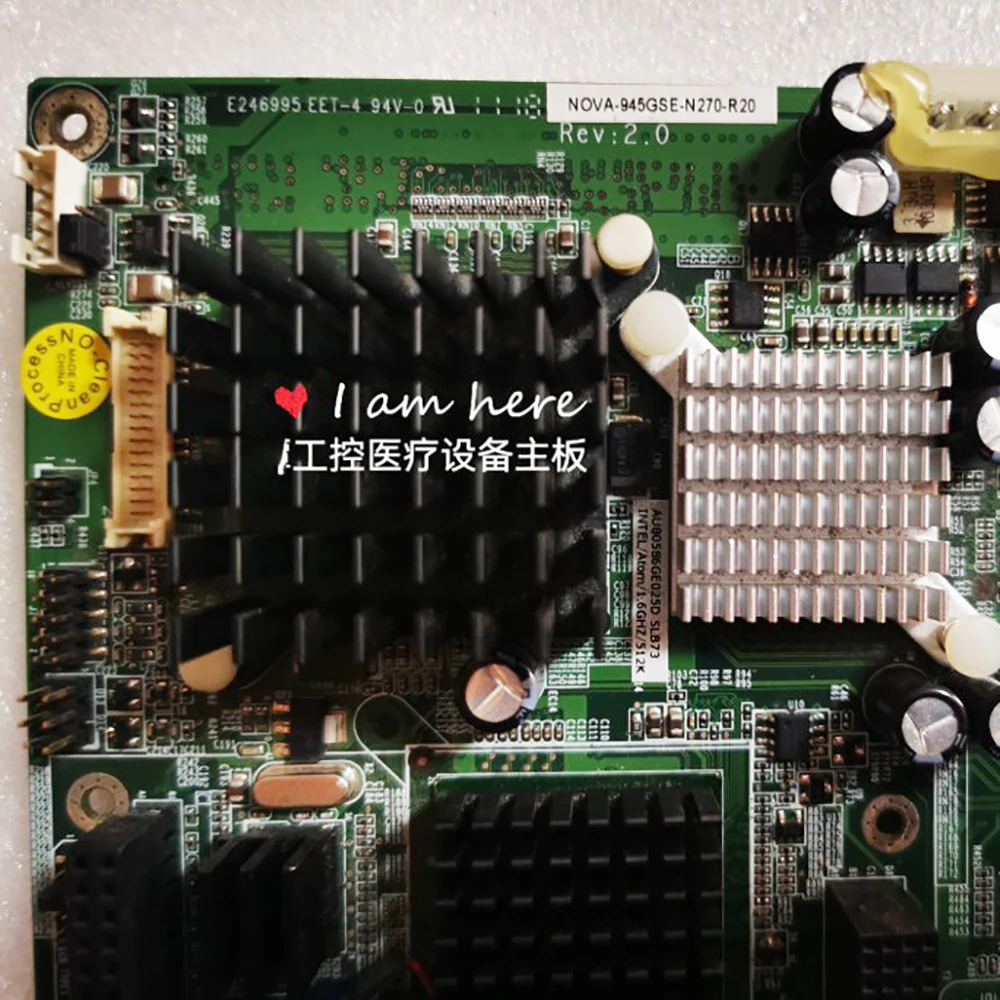 الأصلي NAVO-945GSE-N270-R20 Rev:2.0 اللوحة الأم للتحكم الصناعي
