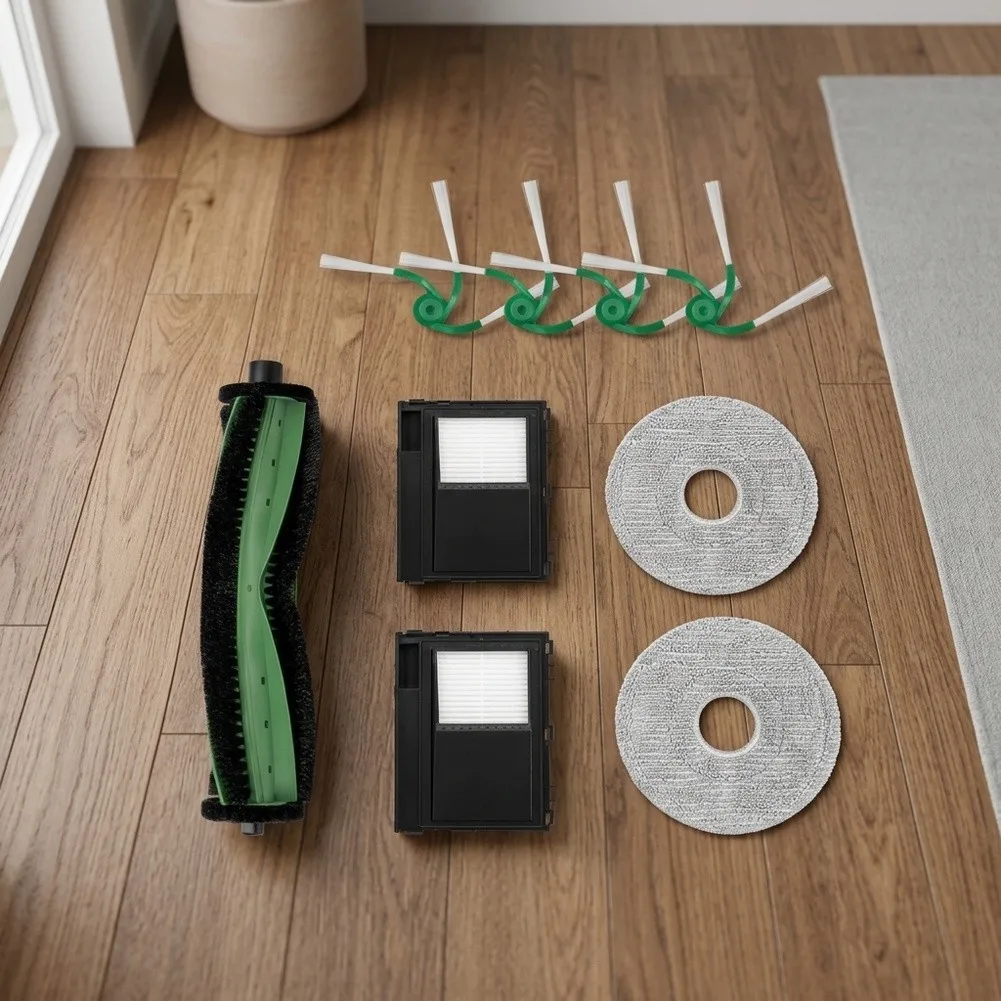 For Roomba /Plus 415 Accessory Kit: Brushes, Filters & Mop Pads For Spotless Roller Main Side Brush HEPA Filter Mop Cloth