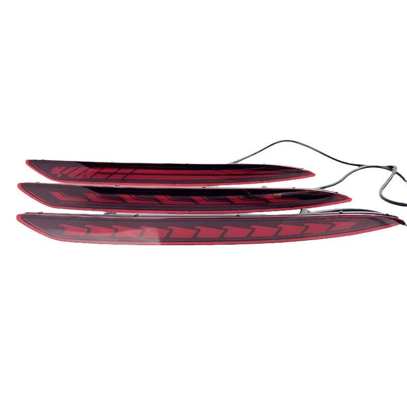 Rear bumper light assembly smoked black shell exterior modification part For Geely Coolray SX11 2018 2019 2020 2021 2022 2023 - Image 3