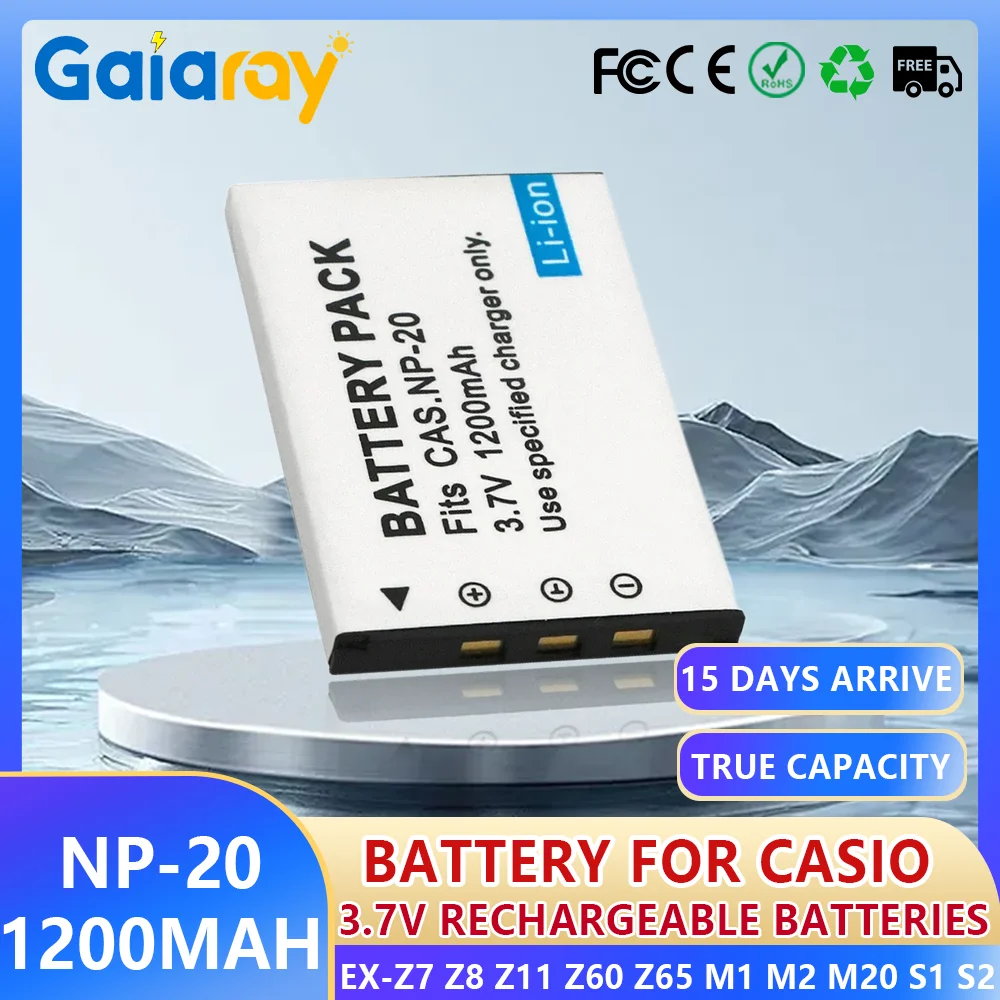 NP-20 NP20 Battery … - image
